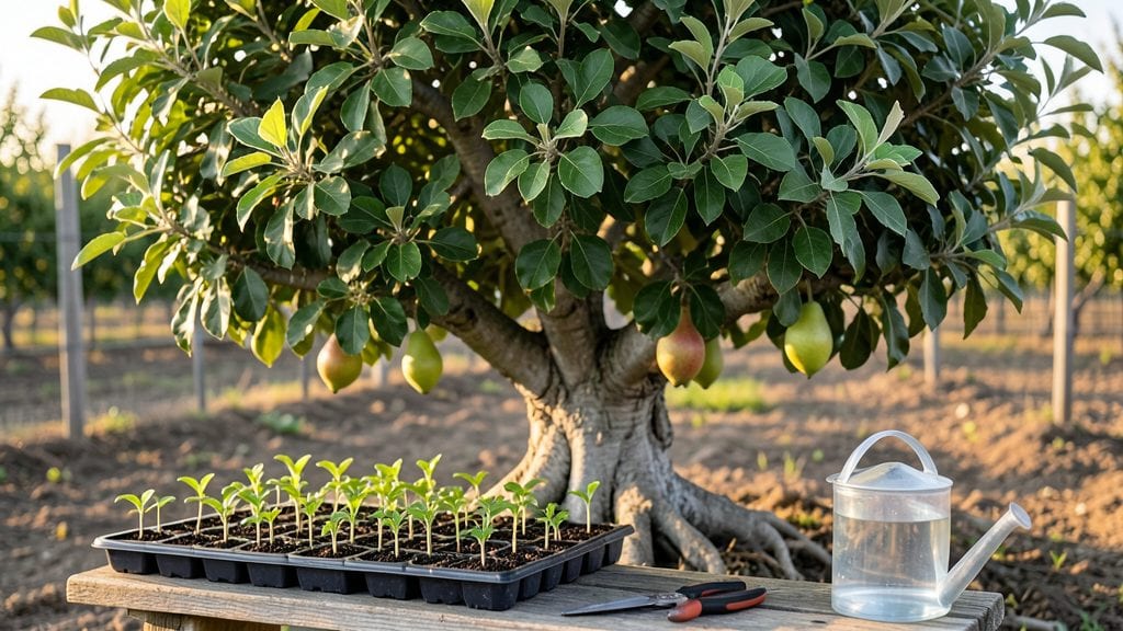 Asian Pear Tree Seeds: Moisture-Controlled Chill for Fragrant Spring Blooms