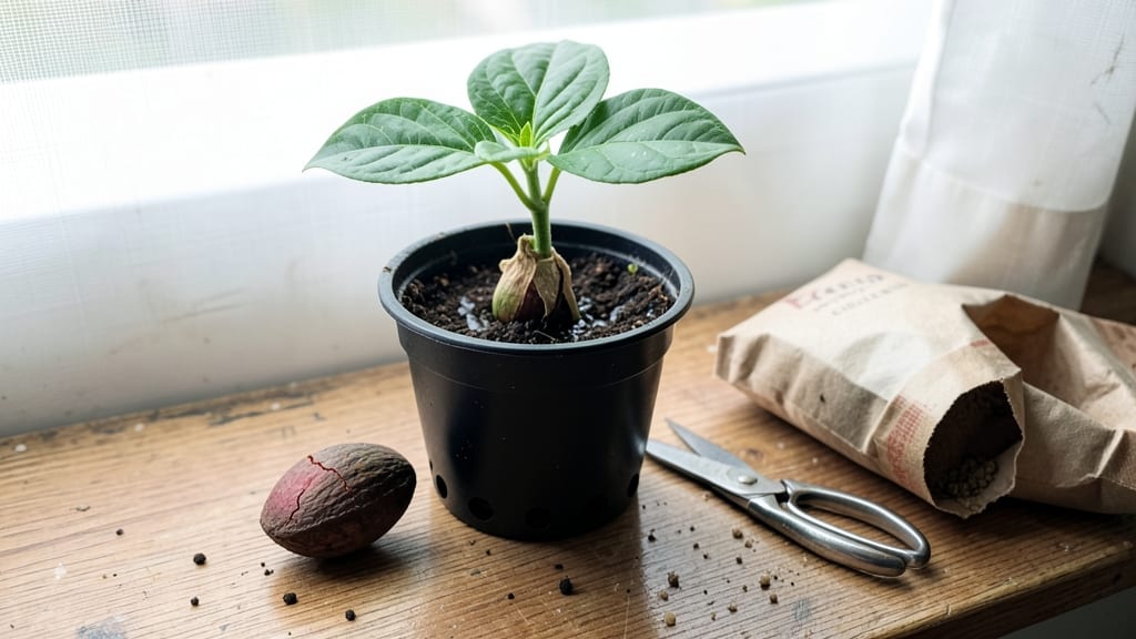 Avocado Seed Red: Blooming Beauty From Tiny Seeds