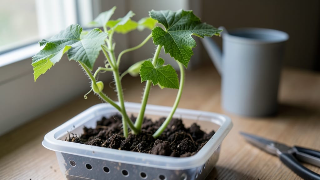 Bitter Gourd Seedlings: Layered Moisture Method for 95% Sprouting Success