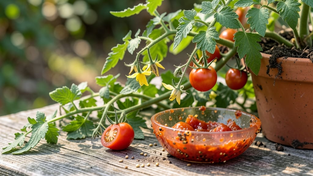 Drying Tomato Seeds Recipe: Fermentation Trick for Pure Viability
