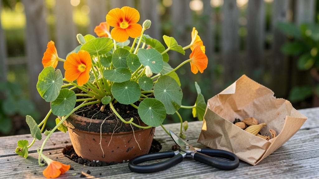 Harvesting Nasturtium Seeds: The Dry-Storage Method for Next Year’s Blooms