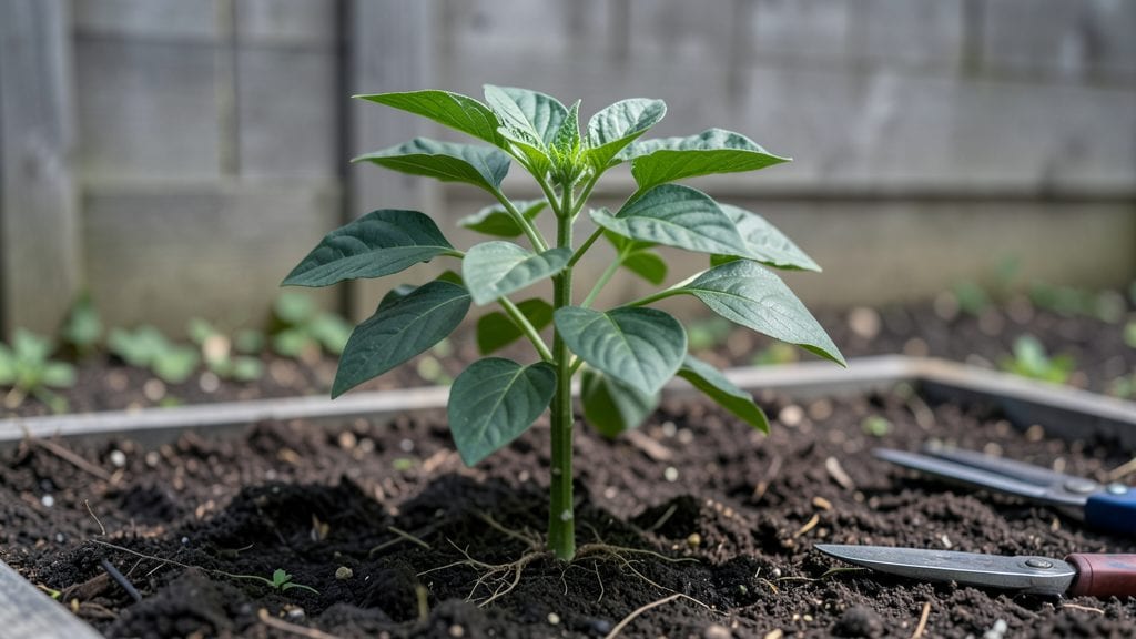 Pepper Seedling Identification: Leaf Shape and Stem Color Guide for Accurate Spotting
