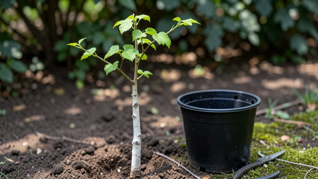 River Birch Seedling: Fast-Growing Privacy Screen in 3 Years
