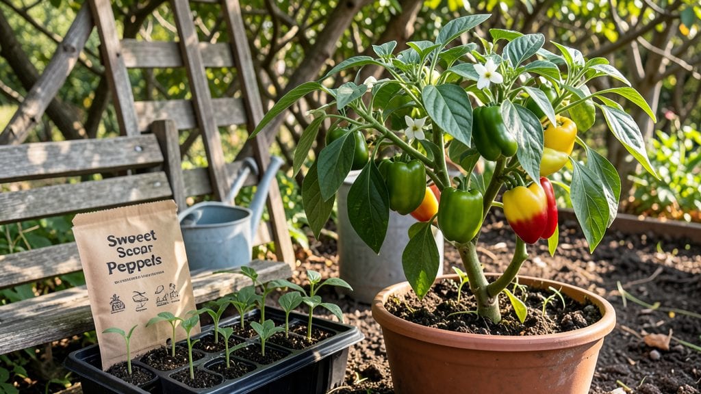 Sweet Peppers Seeds: Harvesting Tips for Bold, Sweet Flavor Peppers
