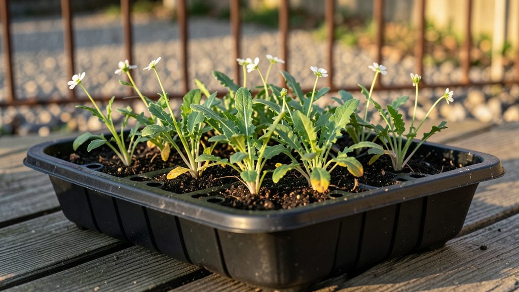 Thinning Arugula Seedlings: Stronger Plants, No Crowding