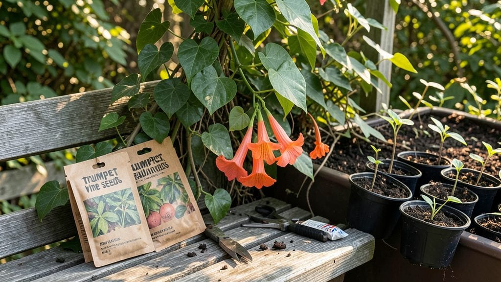 Trumpet Flower Seeds: Layered Chill Method for Bold Summer Blooms