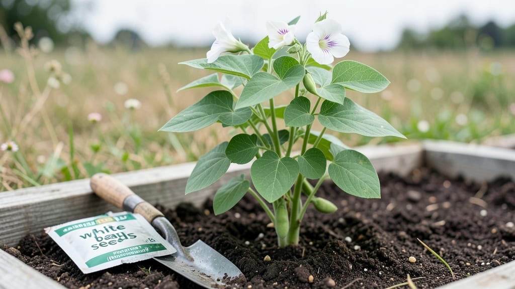 White Bean Seeds: Cold-Stratified Blooms in Spring’s First Month